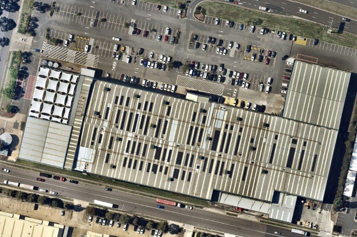 Bunnings warehouse with rooftop solar